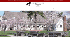 Desktop Screenshot of meadowbrookstables.org